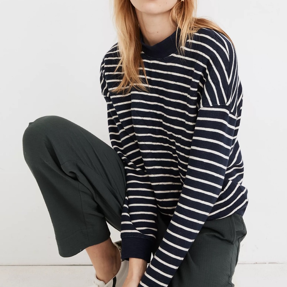 Madewell mockneck Sweater